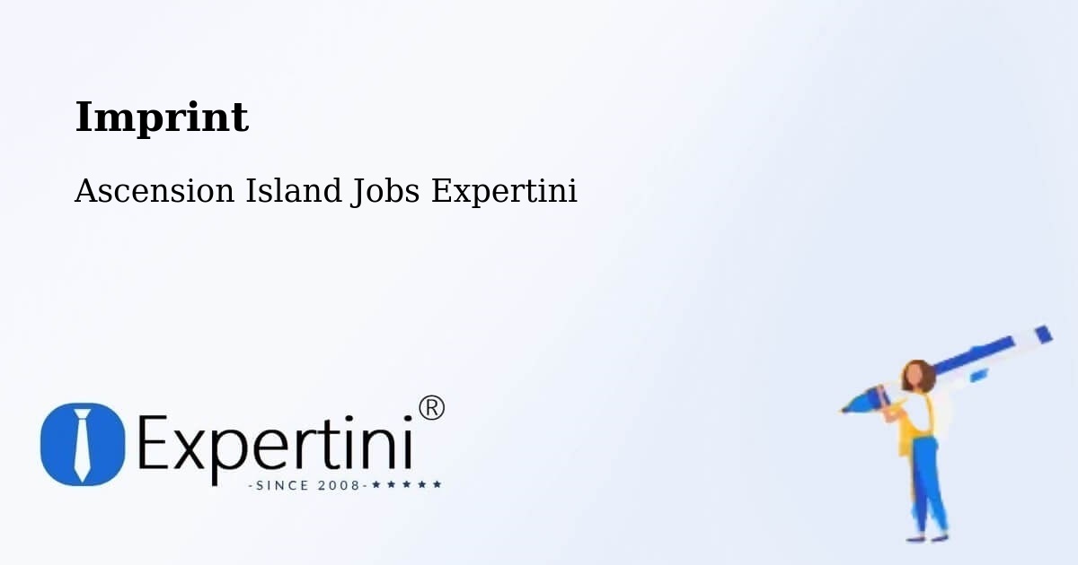 Imprint – Ascension Island - Ascension Island Jobs Expertini